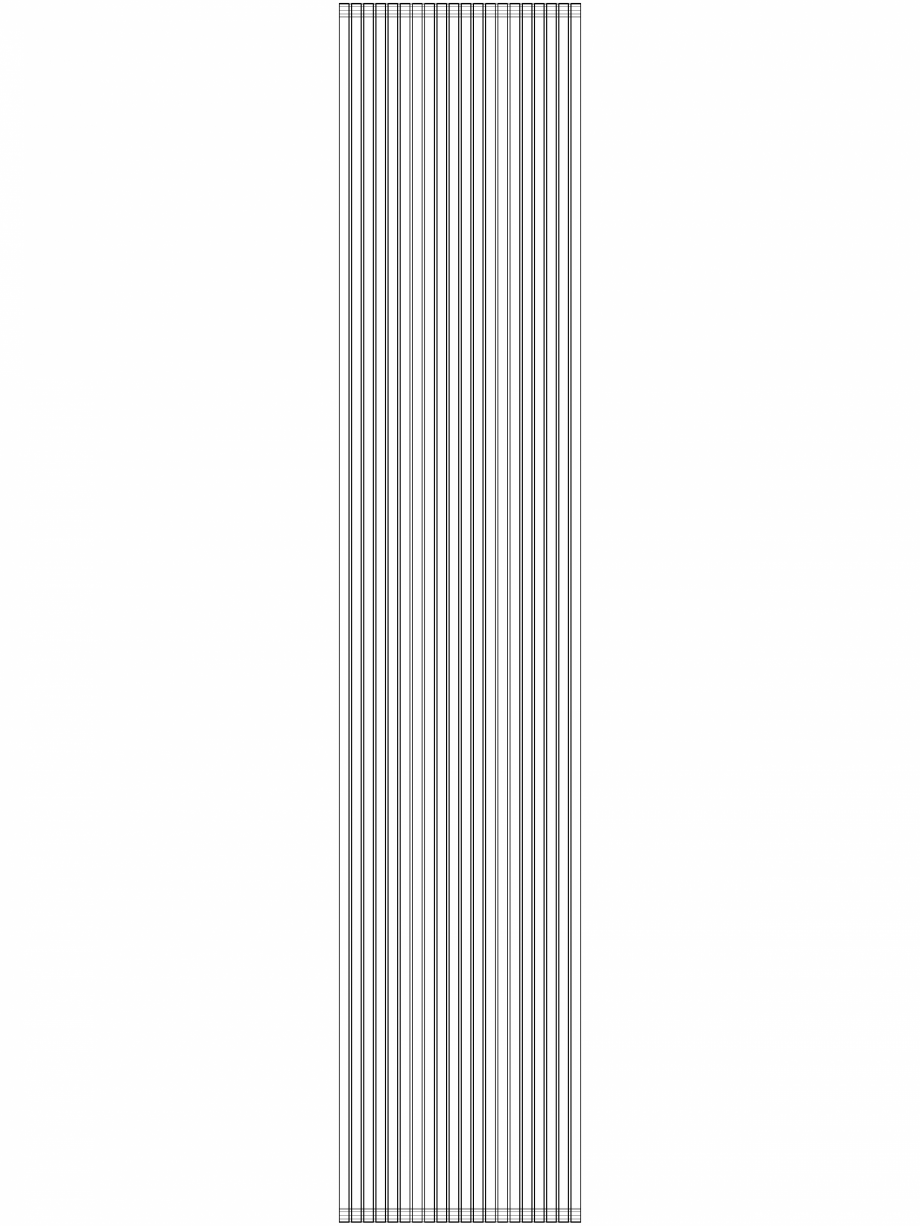 Pagina 1 - CAD-DWG calorifer_decorativ_CARRE-CPVN2_3000-595_3D VASCO Detaliu de produs CARRE...