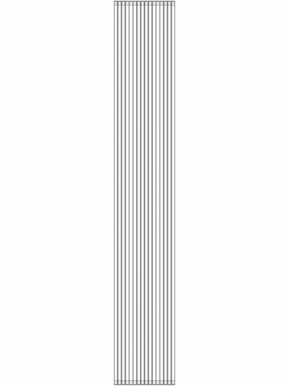 Pagina 1 - CAD-DWG calorifer_decorativ_CARRE-CPVN2_3000-475_3D VASCO Detaliu de produs CARRE...