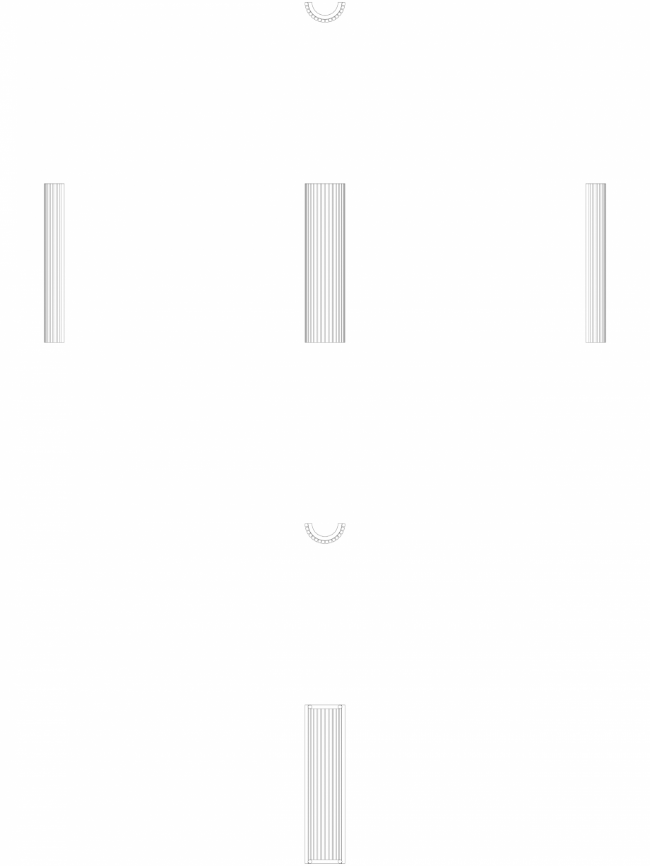 Pagina 1 - CAD-DWG calorifer_decorativ_CARRE-CRO_1400-350_2D VASCO Detaliu de produs CARRE CR-O  
