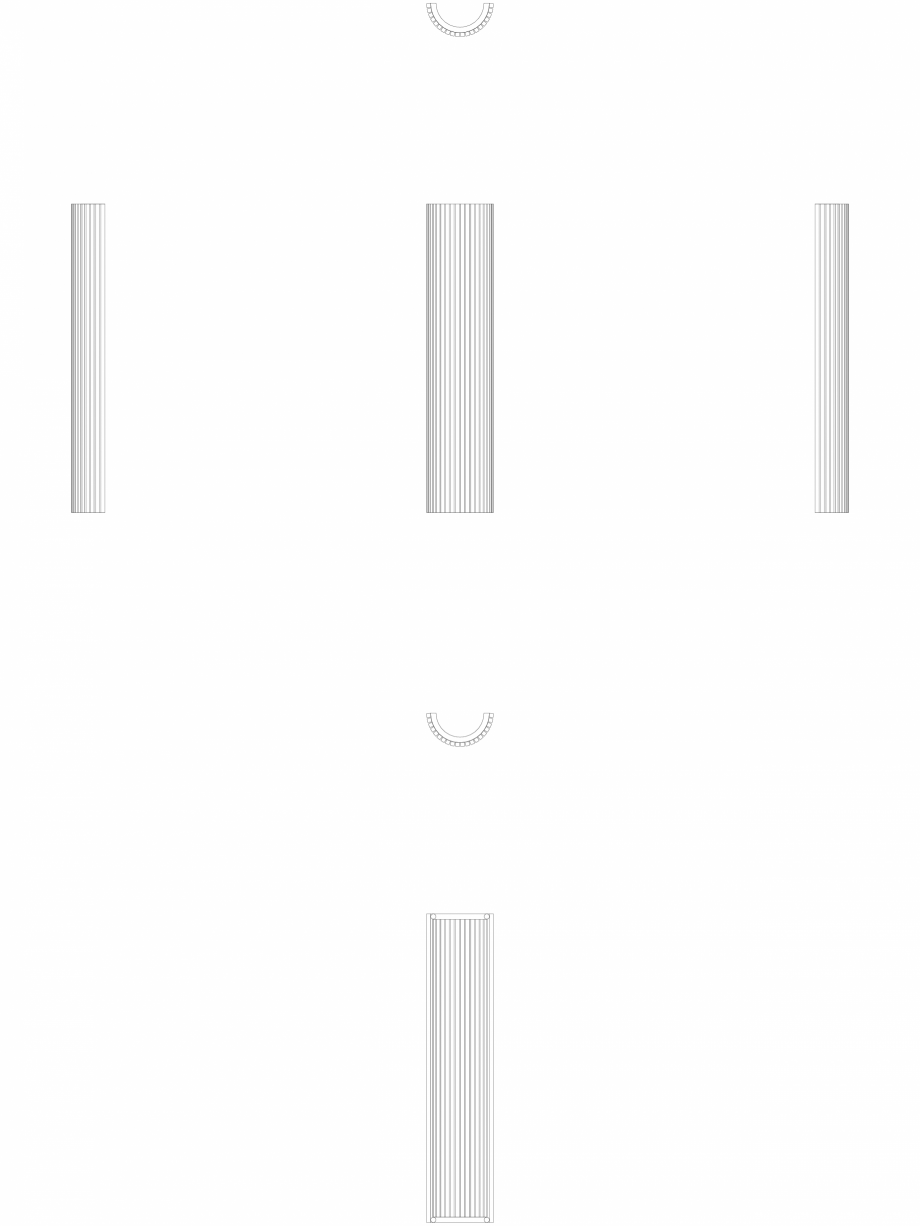 Pagina 1 - CAD-DWG calorifer_decorativ_CARRE-CRO_2000-433_2D VASCO Detaliu de produs CARRE CR-O  