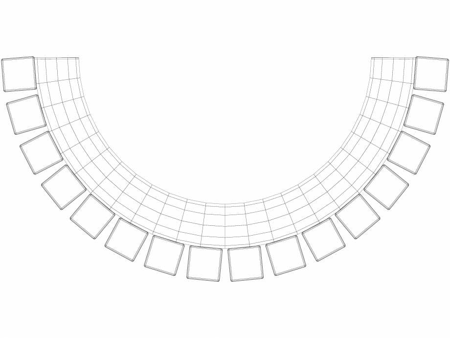 Pagina 1 - CAD-DWG calorifer_decorativ_CARRE-CRO_2200-352_3D VASCO Detaliu de produs CARRE CR-O  