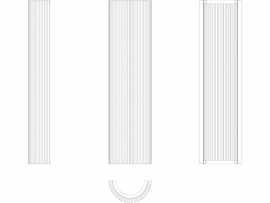 Pagina 1-CAD-DWG calorifer_decorativ_Zana-ZV-O_1800-473_2D VASCO Detaliu de produs ZANA ZV-O 