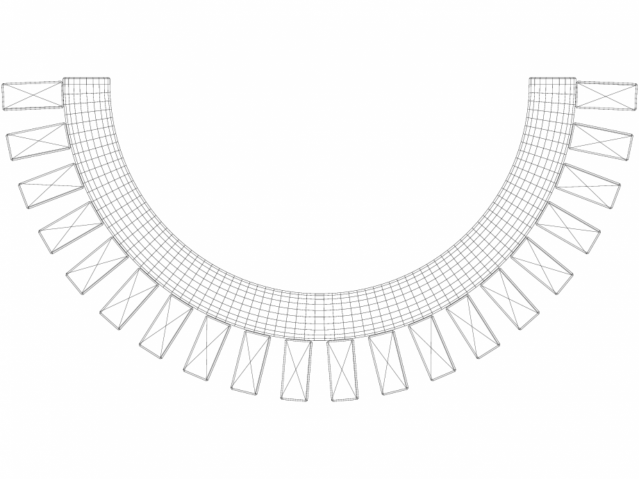 Pagina 1 - CAD-DWG calorifer_decorativ_Zana-ZV-O_2000-473_3D VASCO Detaliu de produs ZANA ZV-O 