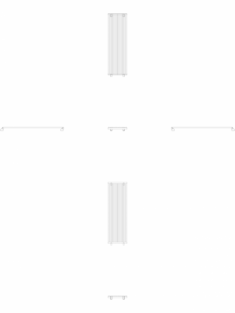 Pagina 1 - CAD-DWG calorifer_decorativ_VERONICA-VRV1_1600-492_2D VASCO Detaliu de produs 
