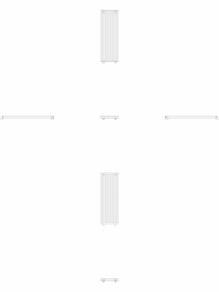 Pagina 1 - CAD-DWG calorifer_decorativ_VERONICA-VRV2_1400-492_2D VASCO Detaliu de produs 