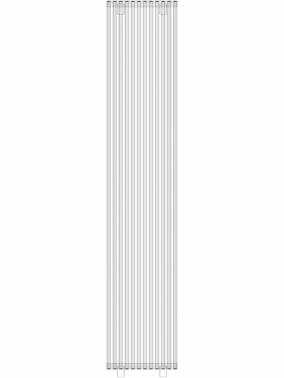 Pagina 1 - CAD-DWG calorifer_decorativ_VERONICA-VRV1_2200-420_3D VASCO Detaliu de produs 