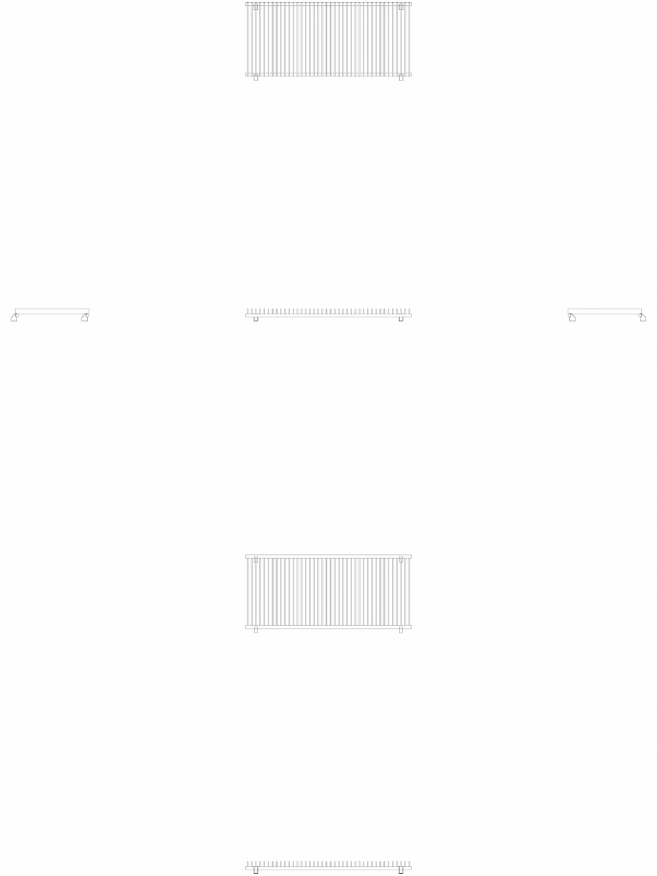 Pagina 1 - CAD-DWG calorifer_decorativ_TULIPA-TH1_800-1800_2D VASCO Detaliu de produs TULIPA...