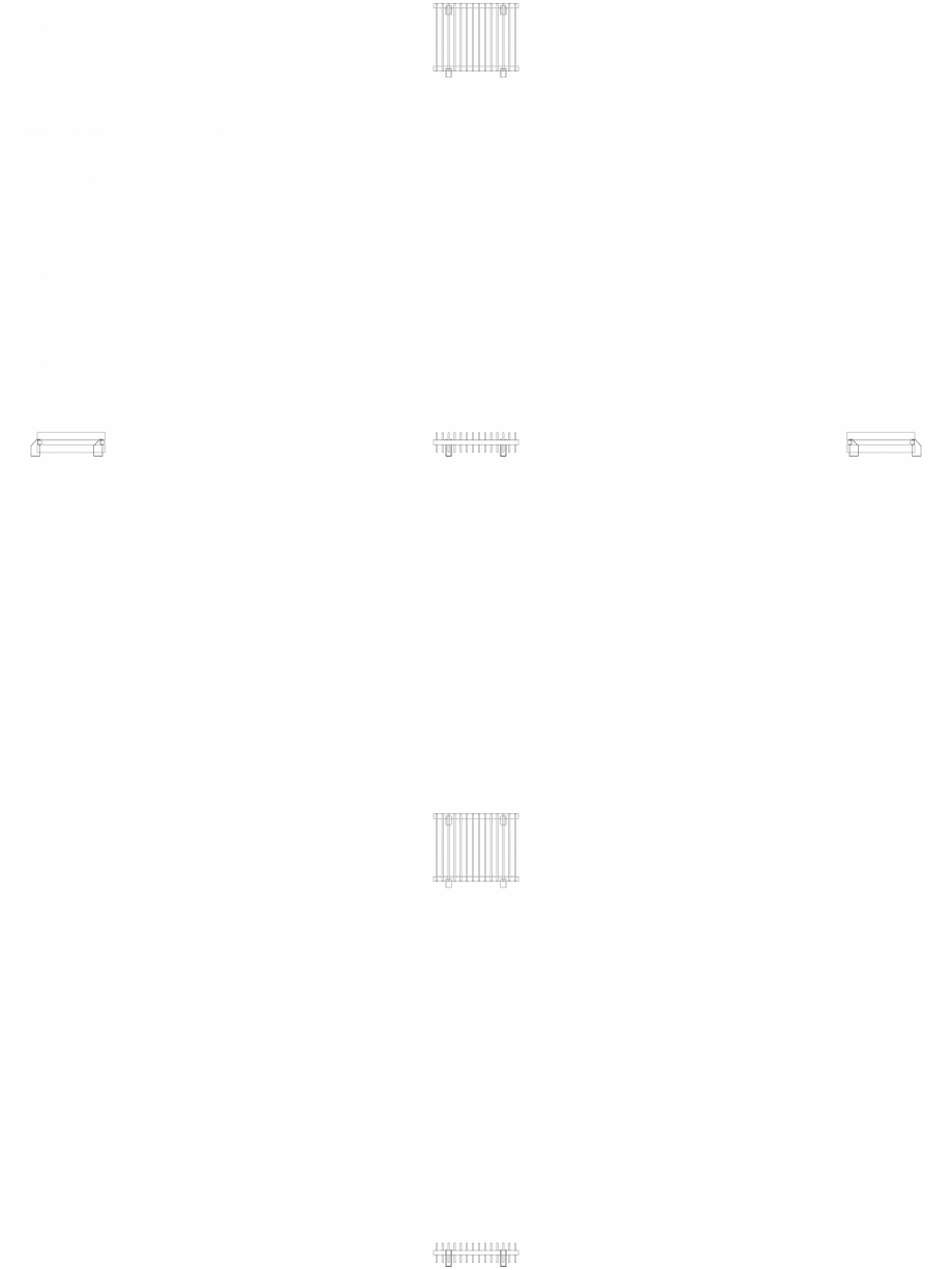 Pagina 1-CAD-DWG calorifer_decorativ_TULIPA-TH2_500-630_2D VASCO Detaliu de produs TULIPA ORIZONTAL 