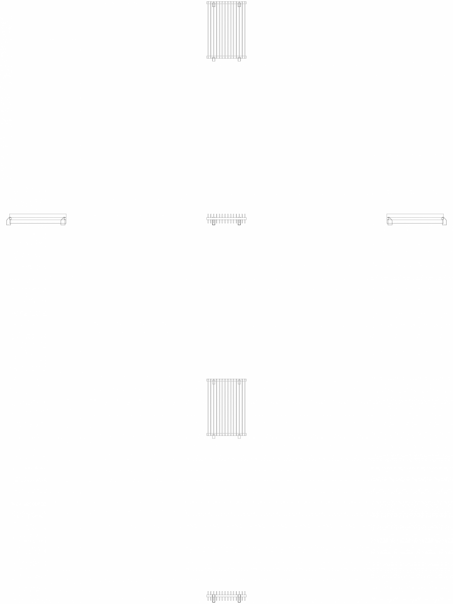 Pagina 1 - CAD-DWG calorifer_decorativ_TULIPA-TH2_900-630_2D VASCO Detaliu de produs TULIPA...