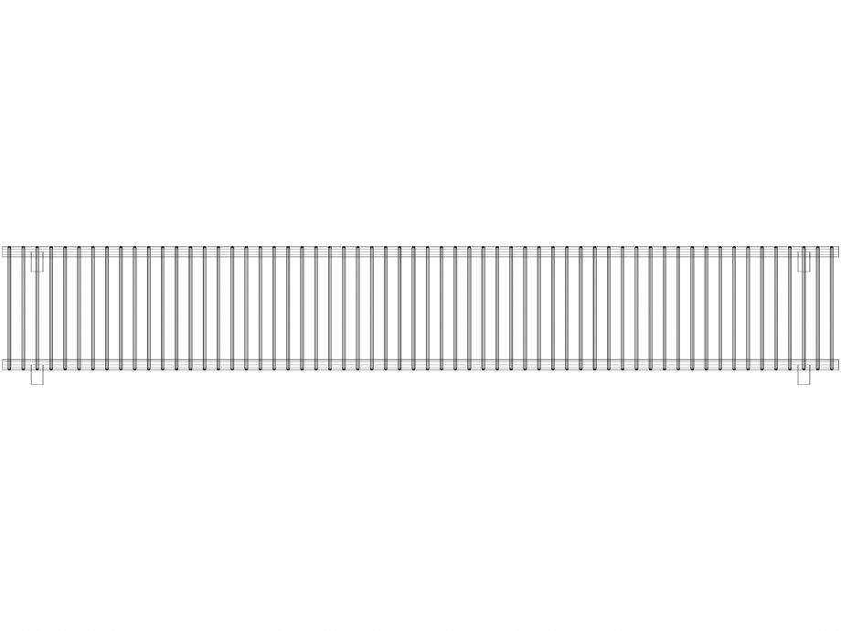 Pagina 1-CAD-DWG calorifer_decorativ_TULIPA-TH1_400-2700_3D VASCO Detaliu de produs TULIPA ORIZONTAL 
