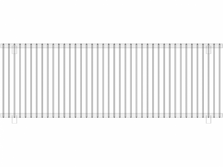 Pagina 1-CAD-DWG calorifer_decorativ_TULIPA-TH1_600-1800_3D VASCO Detaliu de produs TULIPA ORIZONTAL 