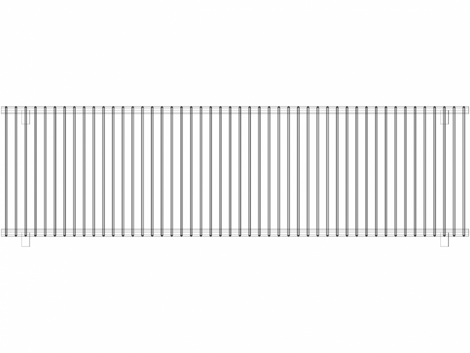 Pagina 1-CAD-DWG calorifer_decorativ_TULIPA-TH2_600-2160_3D VASCO Detaliu de produs TULIPA ORIZONTAL 