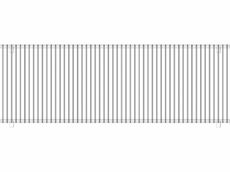 Pagina 1-CAD-DWG calorifer_decorativ_TULIPA-TH2_800-2340_3D VASCO Detaliu de produs TULIPA ORIZONTAL 