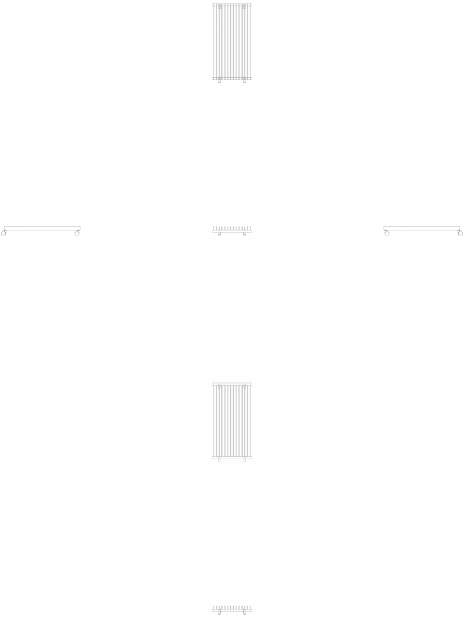 Pagina 1 - CAD-DWG calorifer_decorativ_TULIPA-TV1_1200-630_2D VASCO Detaliu de produs TULIPA...