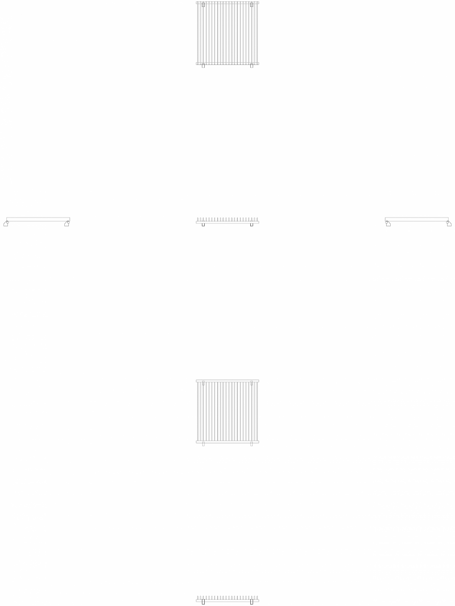 Pagina 1 - CAD-DWG calorifer_decorativ_TULIPA-TV1_1000-990_2D VASCO Detaliu de produs TULIPA...