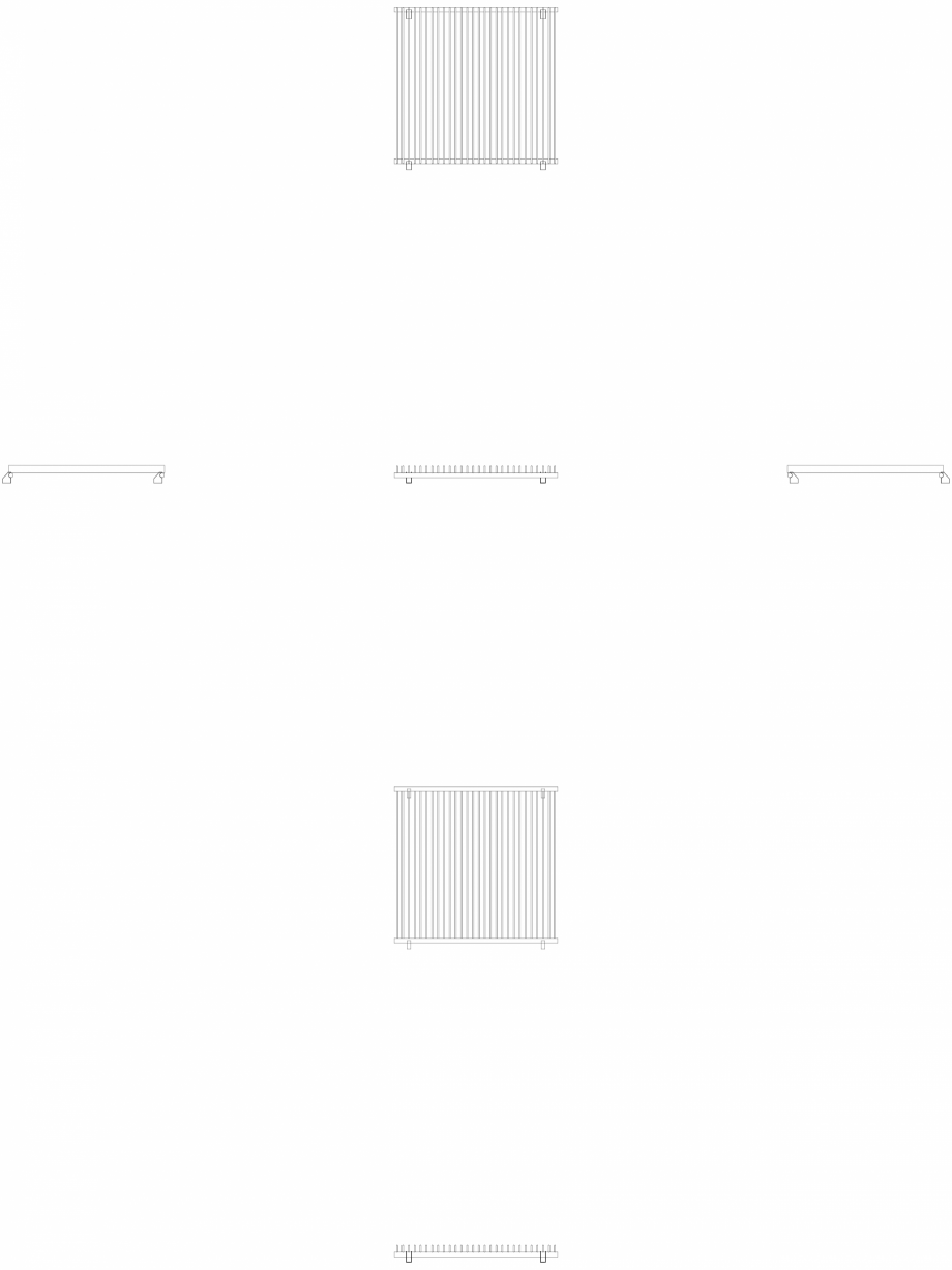 Pagina 1-CAD-DWG calorifer_decorativ_TULIPA-TV1_1200-1260_2D VASCO Detaliu de produs TULIPA VERTICAL 