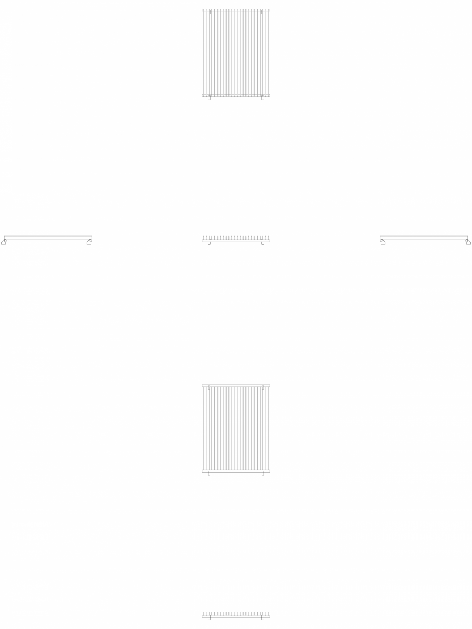 Pagina 1 - CAD-DWG calorifer_decorativ_TULIPA-TV1_1400-1080_2D VASCO Detaliu de produs TULIPA...