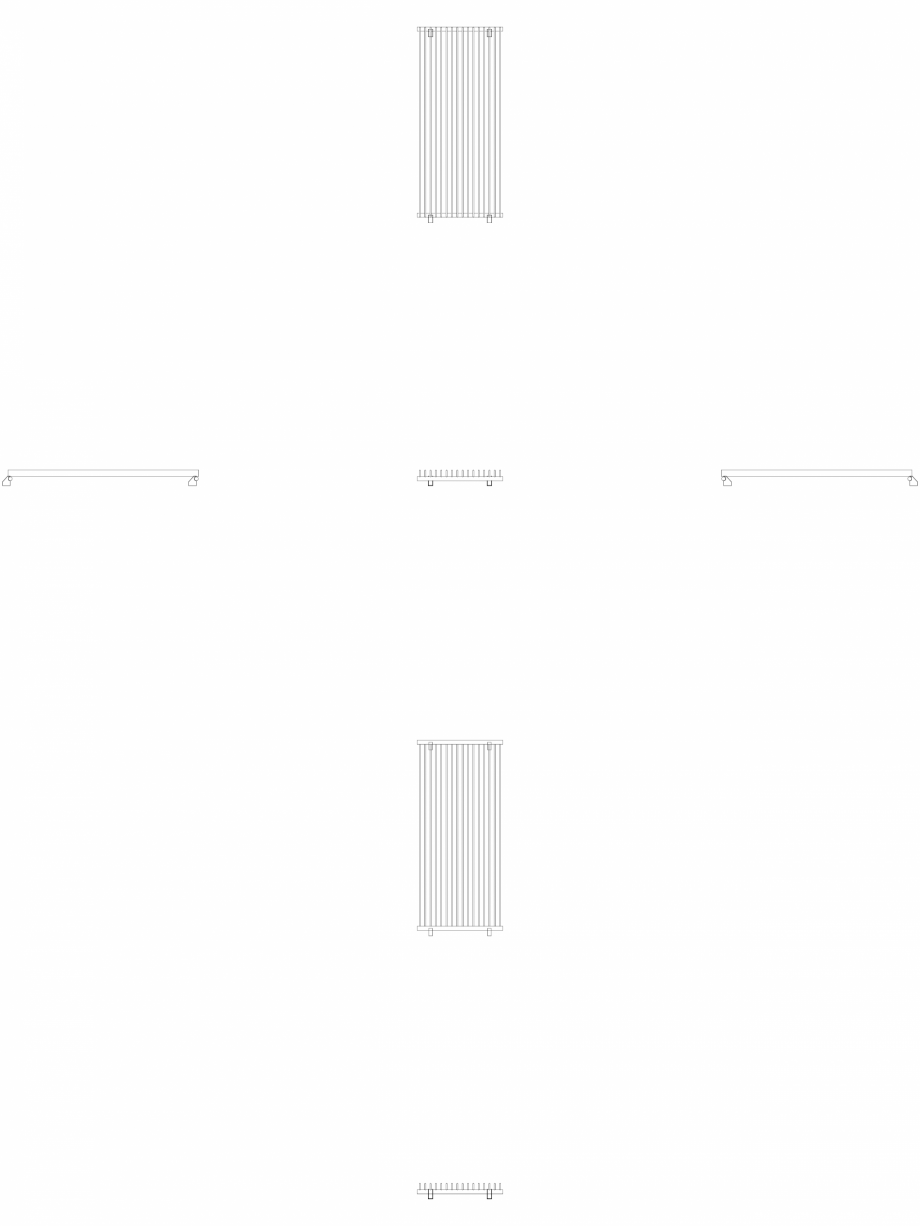 Pagina 1 - CAD-DWG calorifer_decorativ_TULIPA-TV1_1600-720_2D VASCO Detaliu de produs TULIPA...