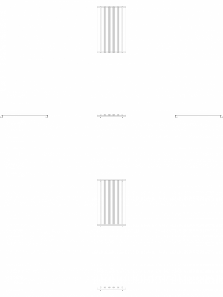 Pagina 1 - CAD-DWG calorifer_decorativ_TULIPA-TV1_1600-990_2D VASCO Detaliu de produs TULIPA...