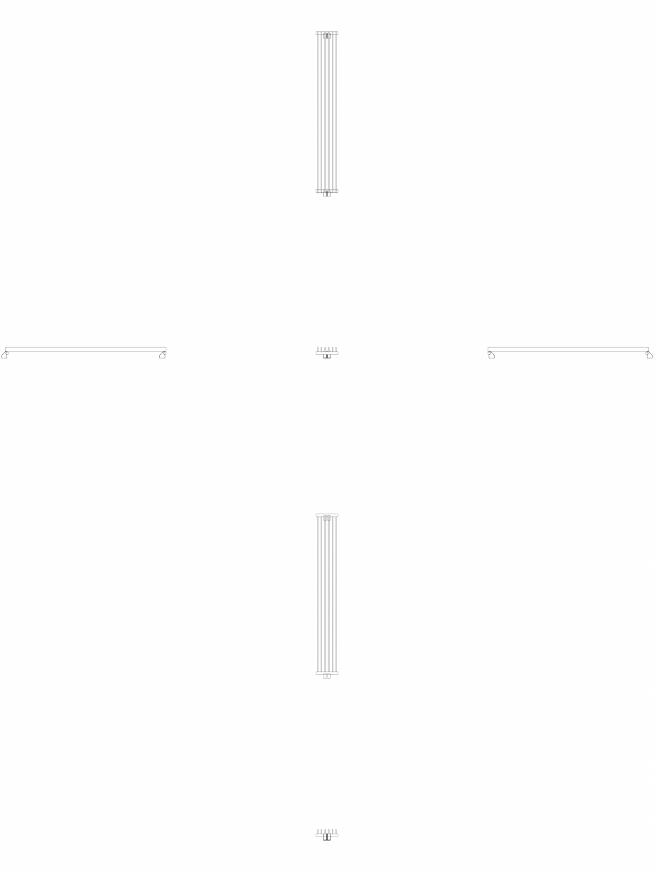 Pagina 1 - CAD-DWG calorifer_decorativ_TULIPA-TV1_2000-270_2D VASCO Detaliu de produs TULIPA...