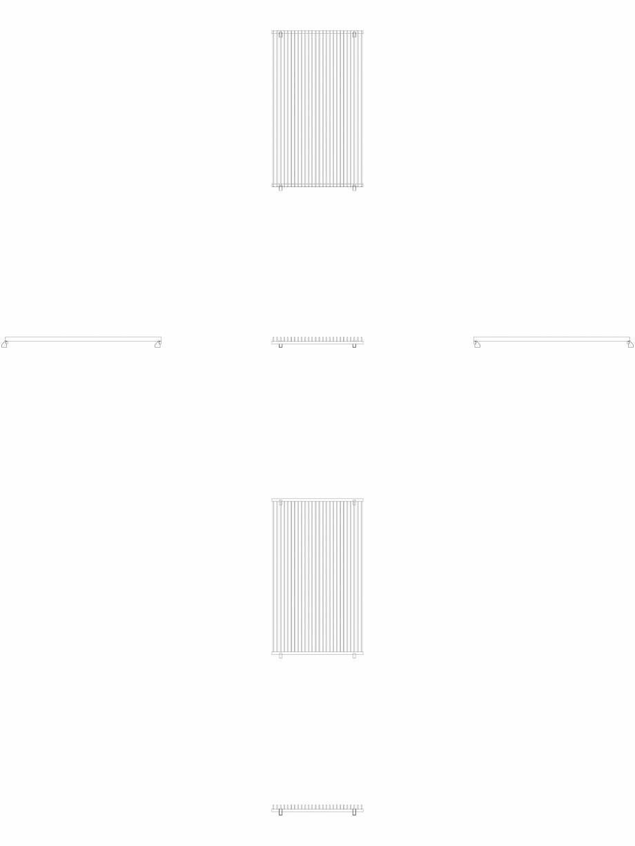 Pagina 1 - CAD-DWG calorifer_decorativ_TULIPA-TV1_2000-1170_2D VASCO Detaliu de produs TULIPA...