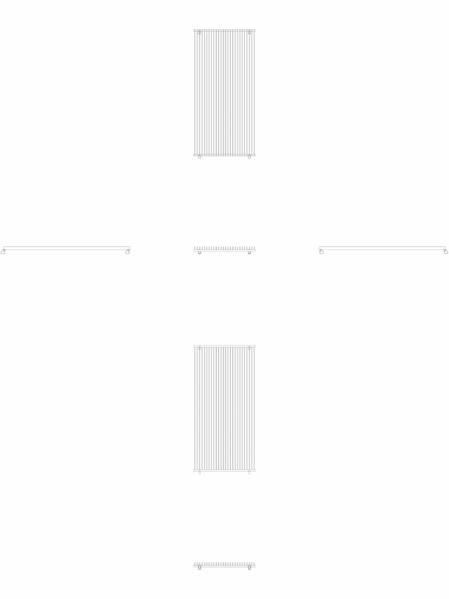 Pagina 1 - CAD-DWG calorifer_decorativ_TULIPA-TV1_2400-1170_2D VASCO Detaliu de produs TULIPA...
