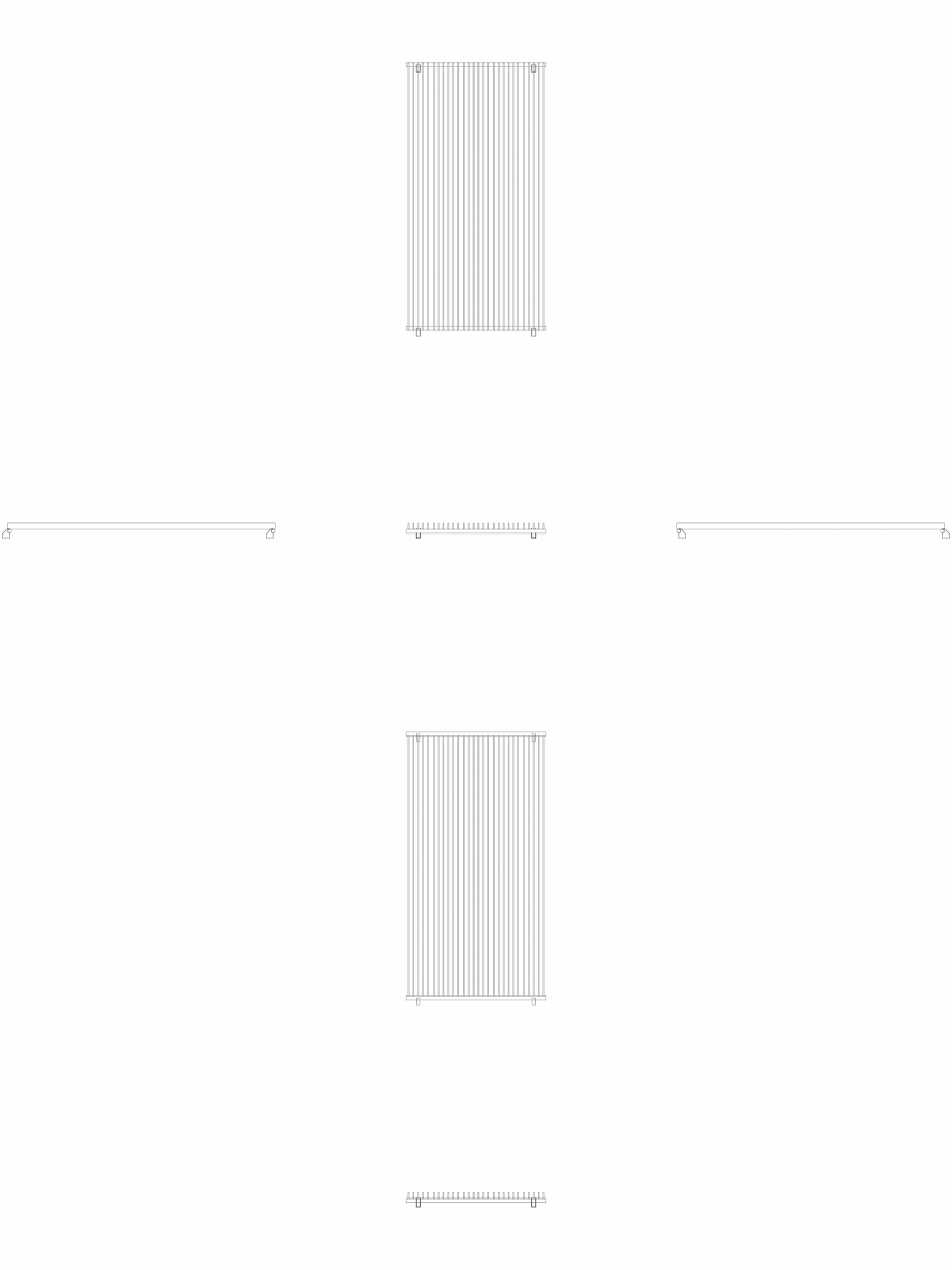 Pagina 1 - CAD-DWG calorifer_decorativ_TULIPA-TV1_2400-1260_2D VASCO Detaliu de produs TULIPA...