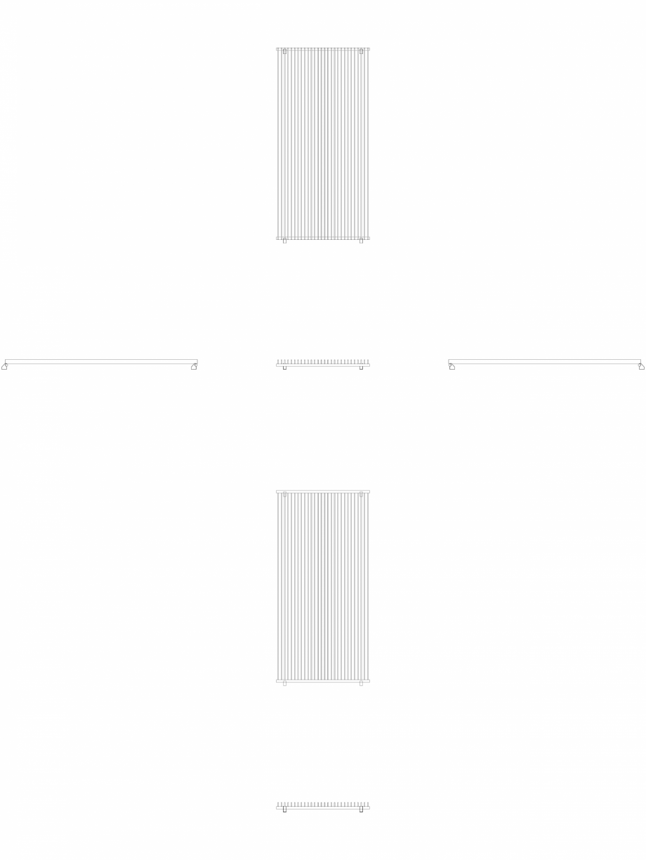 Pagina 1 - CAD-DWG calorifer_decorativ_TULIPA-TV1_2600-1260_2D VASCO Detaliu de produs TULIPA...