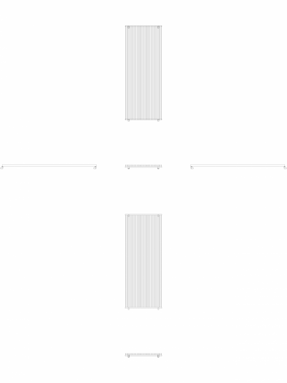 Pagina 1 - CAD-DWG calorifer_decorativ_TULIPA-TV1_3000-1170_2D VASCO Detaliu de produs TULIPA...