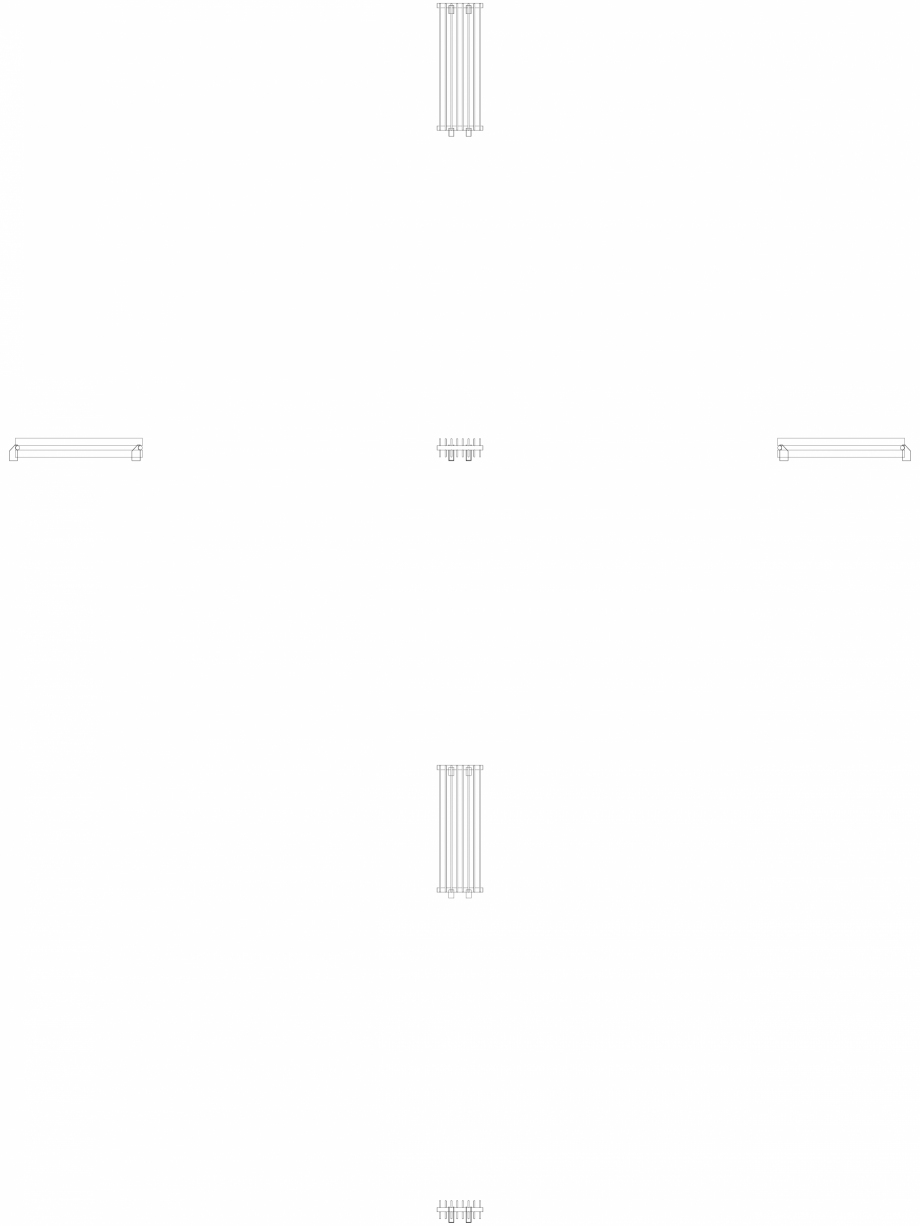 Pagina 1 - CAD-DWG calorifer_decorativ_TULIPA-TV2_1000-360_2D VASCO Detaliu de produs TULIPA...