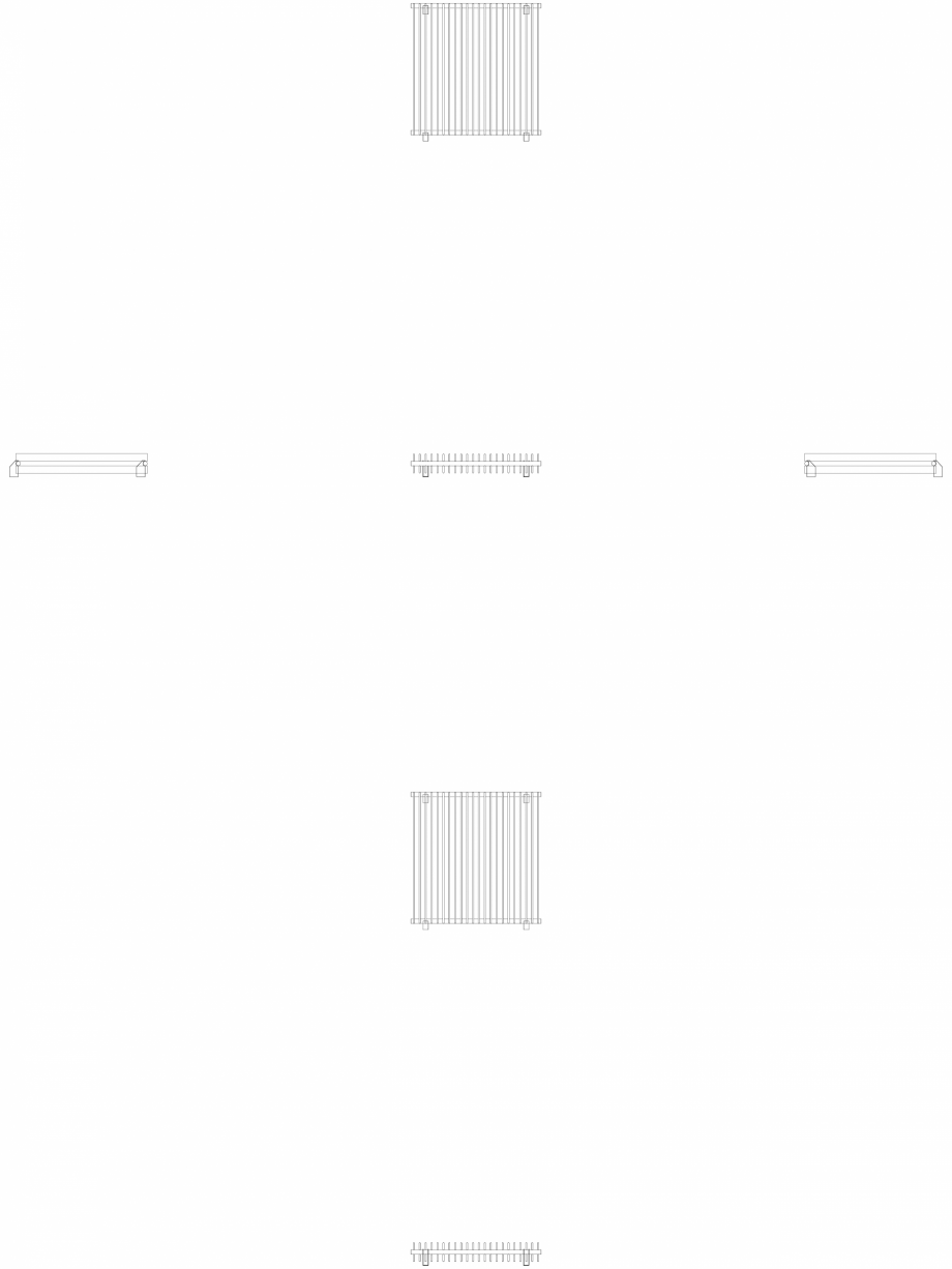 Pagina 1 - CAD-DWG calorifer_decorativ_TULIPA-TV2_1000-990_2D VASCO Detaliu de produs TULIPA...