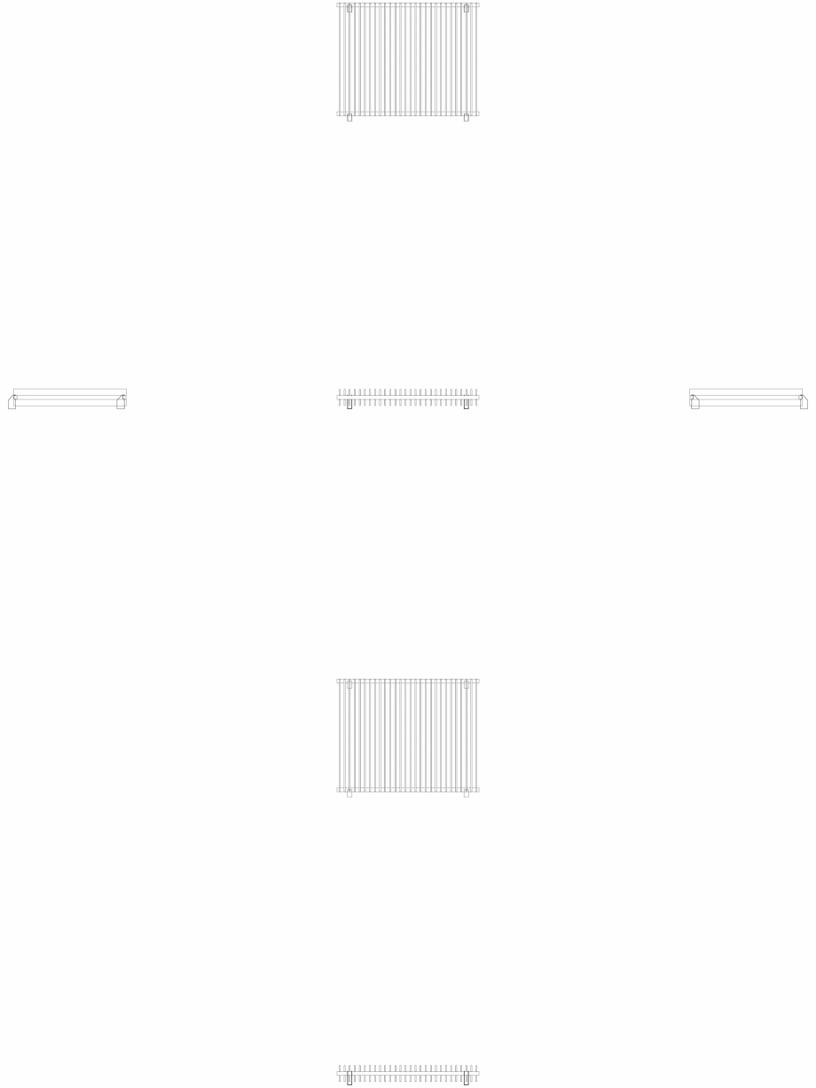 Pagina 1 - CAD-DWG calorifer_decorativ_TULIPA-TV2_1000-1260_2D VASCO Detaliu de produs TULIPA...