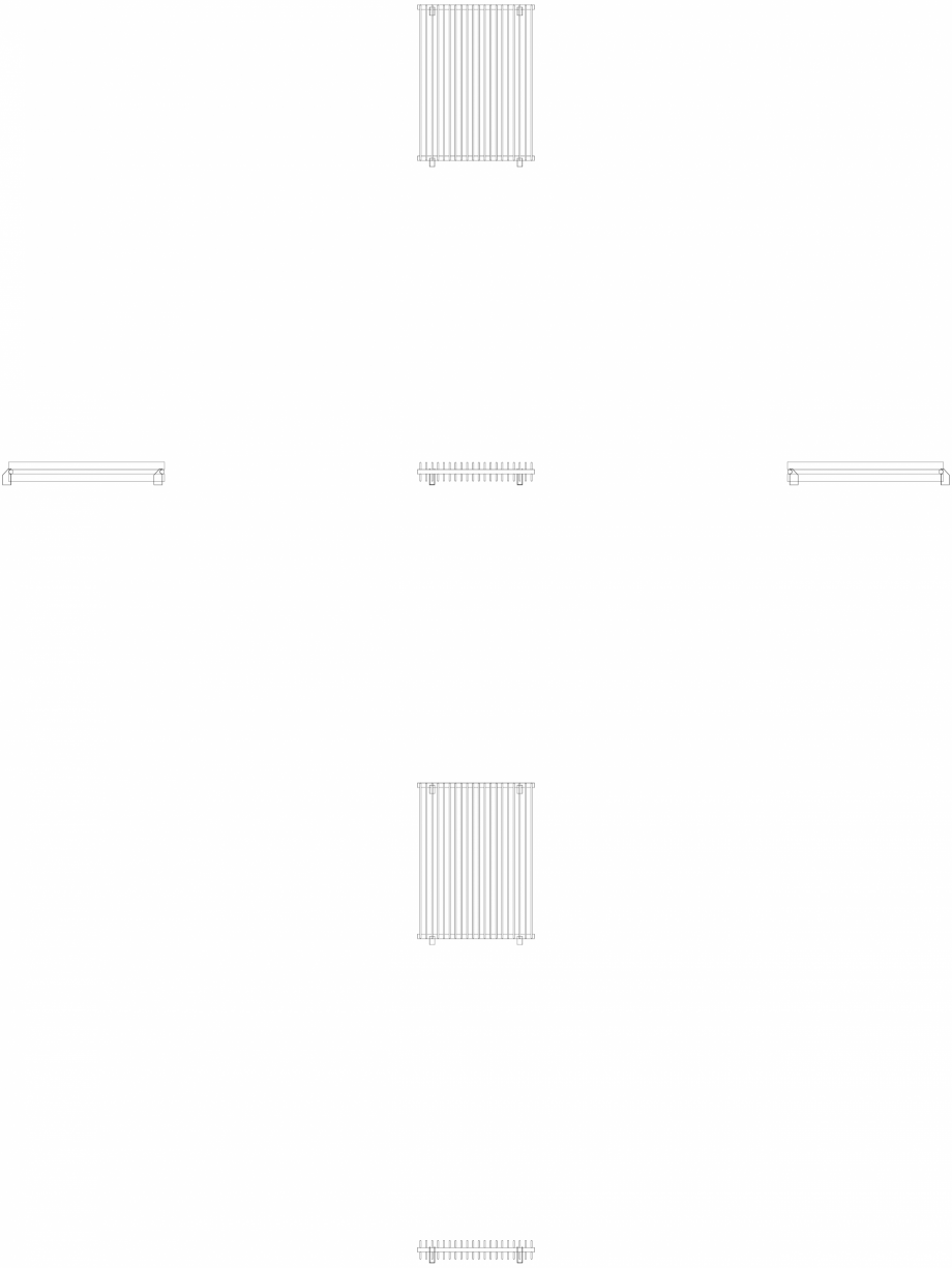 Pagina 1-CAD-DWG calorifer_decorativ_TULIPA-TV2_1200-900_2D VASCO Detaliu de produs TULIPA VERTICAL 