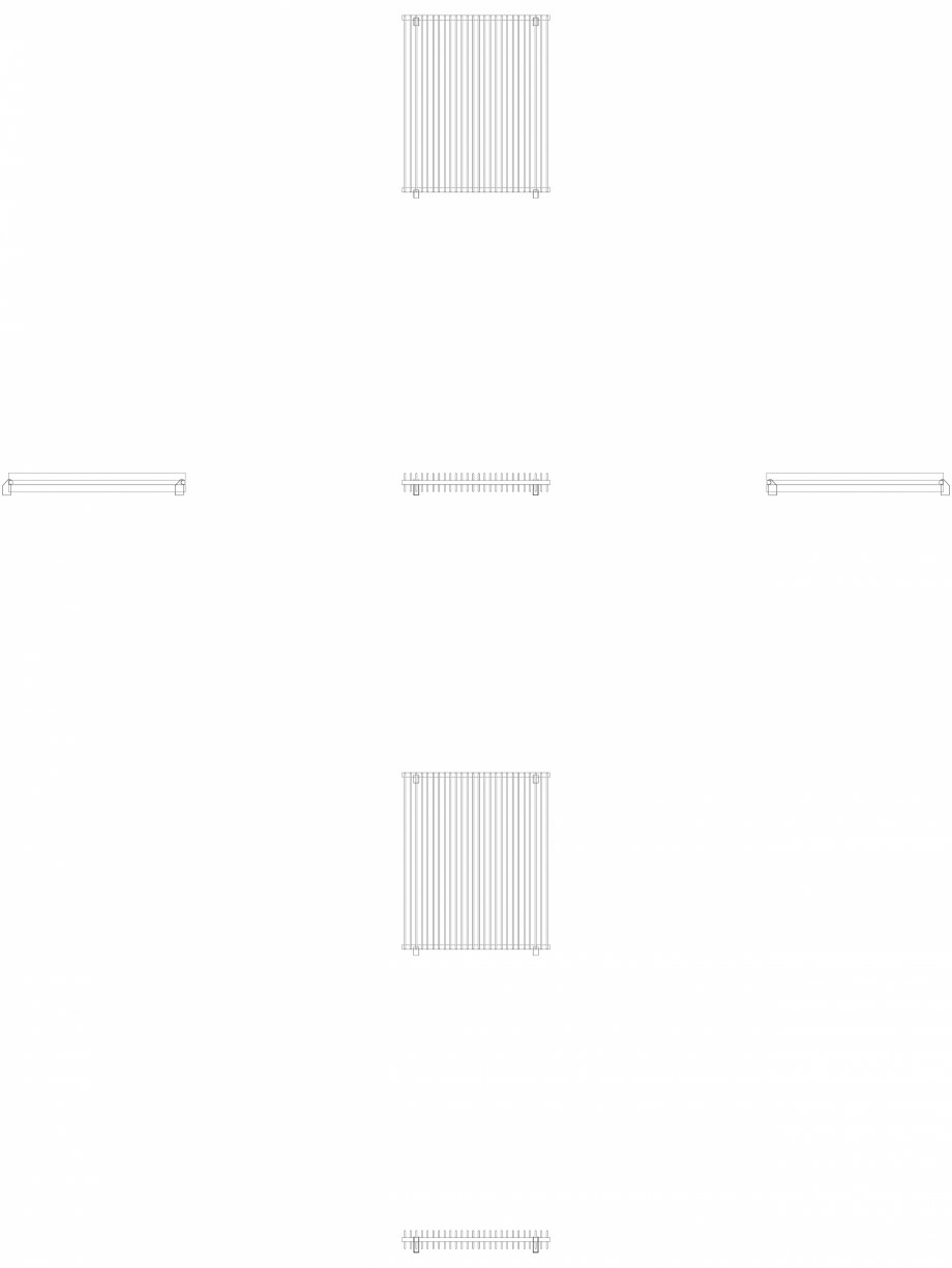 Pagina 1 - CAD-DWG calorifer_decorativ_TULIPA-TV2_1400-1170_2D VASCO Detaliu de produs TULIPA...