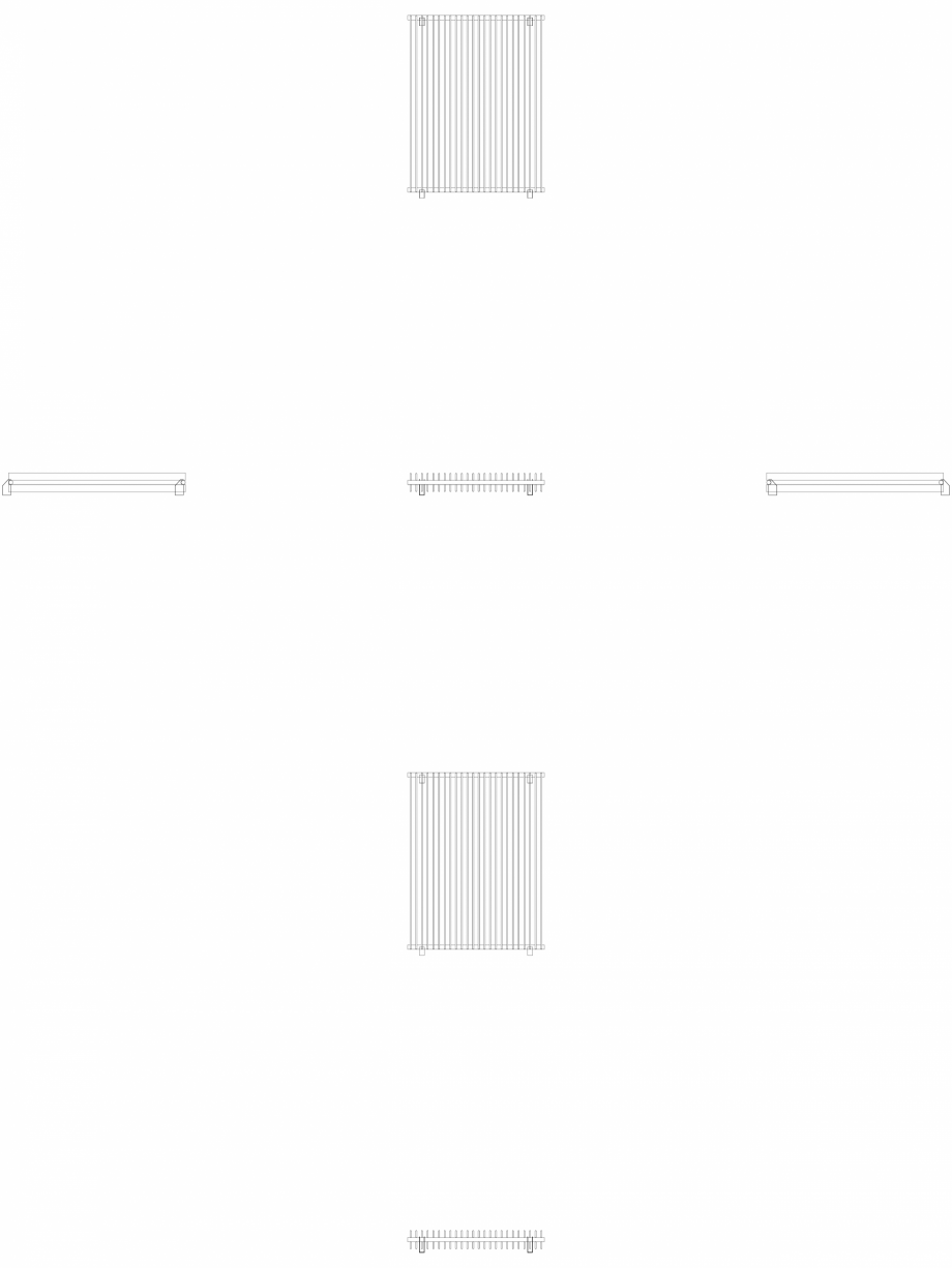 Pagina 1 - CAD-DWG calorifer_decorativ_TULIPA-TV2_1400-1080_2D VASCO Detaliu de produs TULIPA...