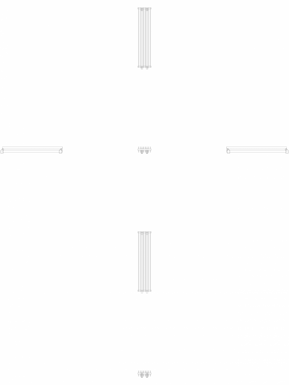 Pagina 1 - CAD-DWG calorifer_decorativ_TULIPA-TV2_1600-360_2D VASCO Detaliu de produs TULIPA...