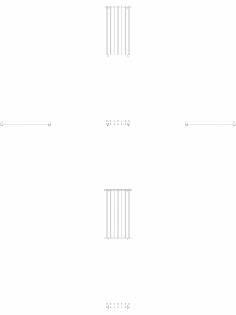Pagina 1 - CAD-DWG calorifer_decorativ_TULIPA-TV2_1600-900_2D VASCO Detaliu de produs TULIPA...