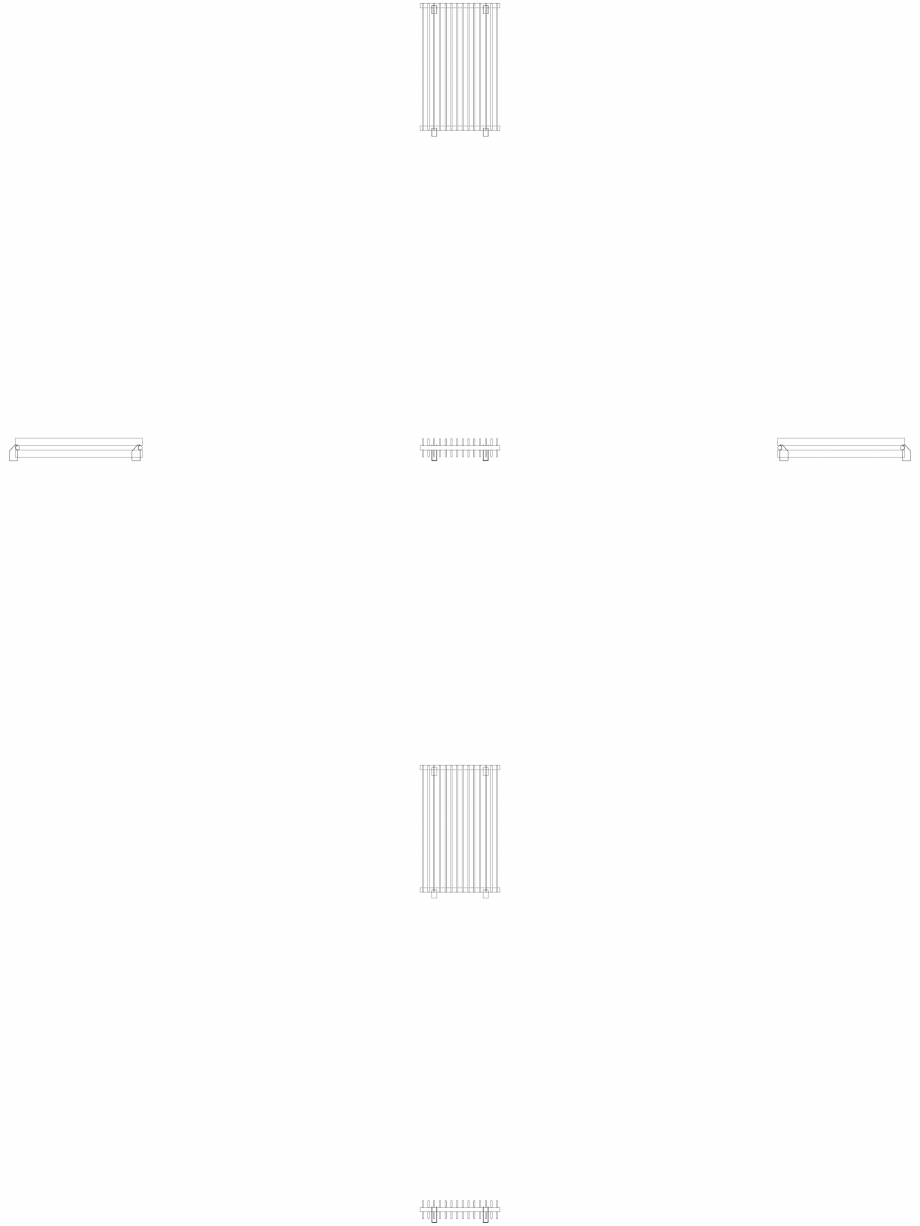 Pagina 1 - CAD-DWG calorifer_decorativ_TULIPA-TV2_1000-630_2D VASCO Detaliu de produs TULIPA...