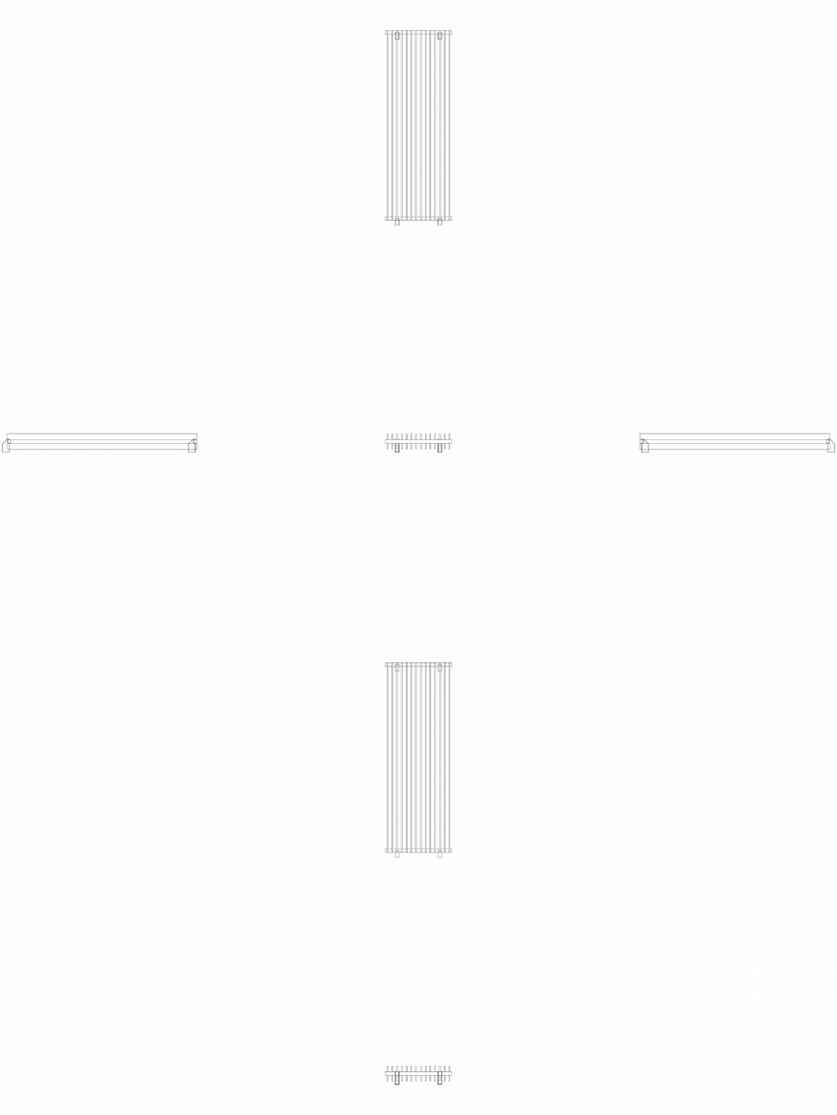 Pagina 1 - CAD-DWG calorifer_decorativ_TULIPA-TV2_1800-630_2D VASCO Detaliu de produs TULIPA...