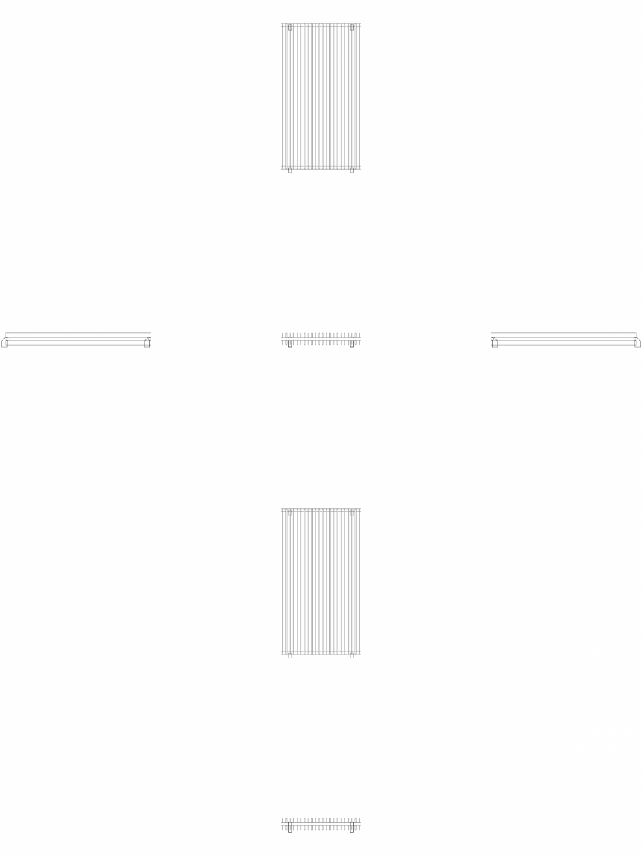 Pagina 1 - CAD-DWG calorifer_decorativ_TULIPA-TV2_1800-990_2D VASCO Detaliu de produs TULIPA...