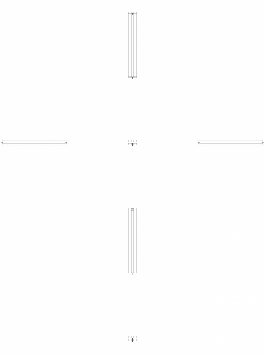 Pagina 1 - CAD-DWG calorifer_decorativ_TULIPA-TV2_2000-270_2D VASCO Detaliu de produs TULIPA...