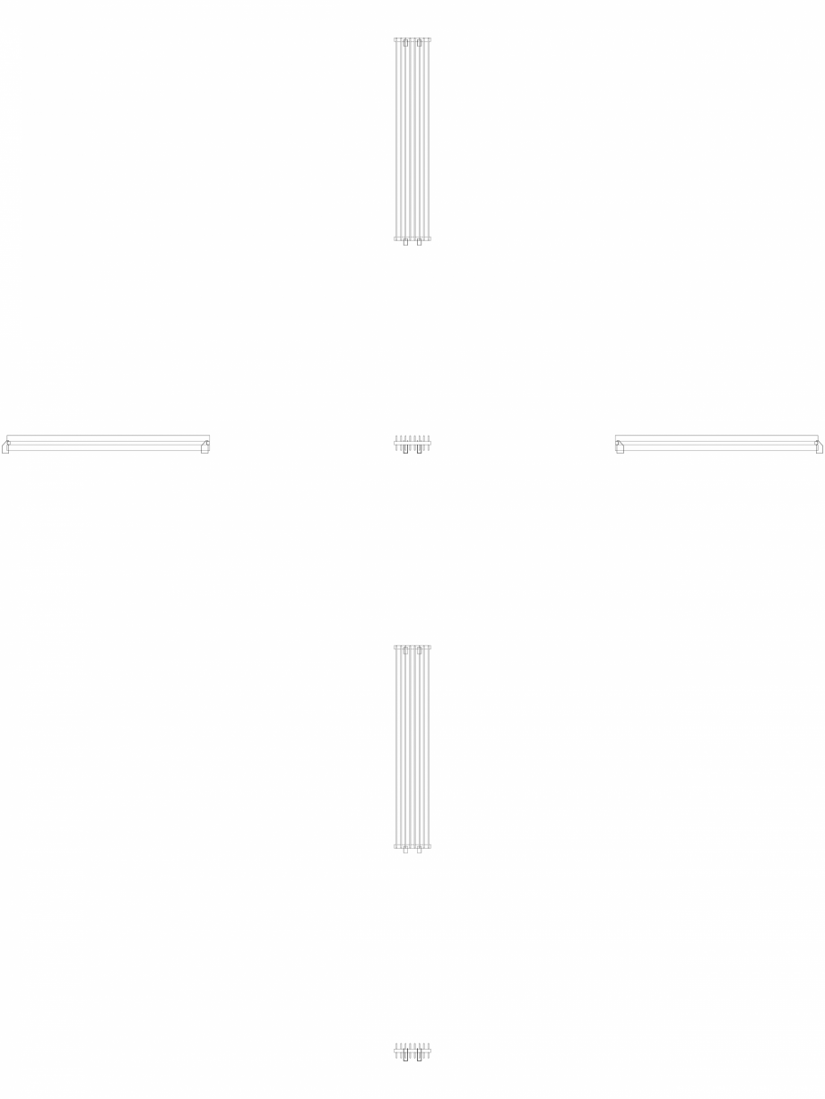 Pagina 1 - CAD-DWG calorifer_decorativ_TULIPA-TV2_2000-360_2D VASCO Detaliu de produs TULIPA...