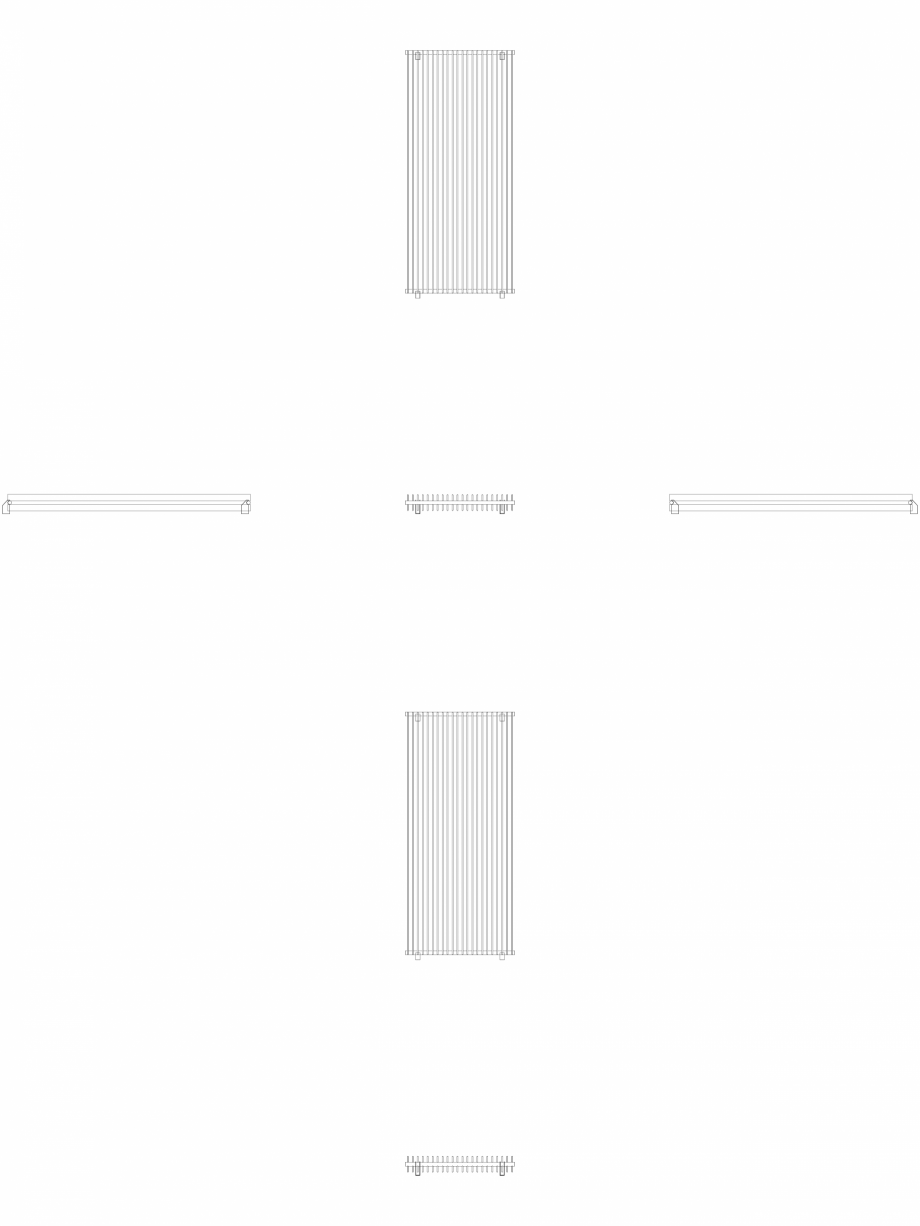 Pagina 1 - CAD-DWG calorifer_decorativ_TULIPA-TV2_2200-990_2D VASCO Detaliu de produs TULIPA...