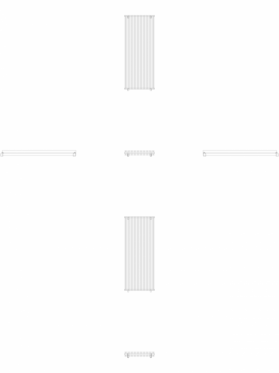 Pagina 1 - CAD-DWG calorifer_decorativ_TULIPA-TV2_2200-900_2D VASCO Detaliu de produs TULIPA...