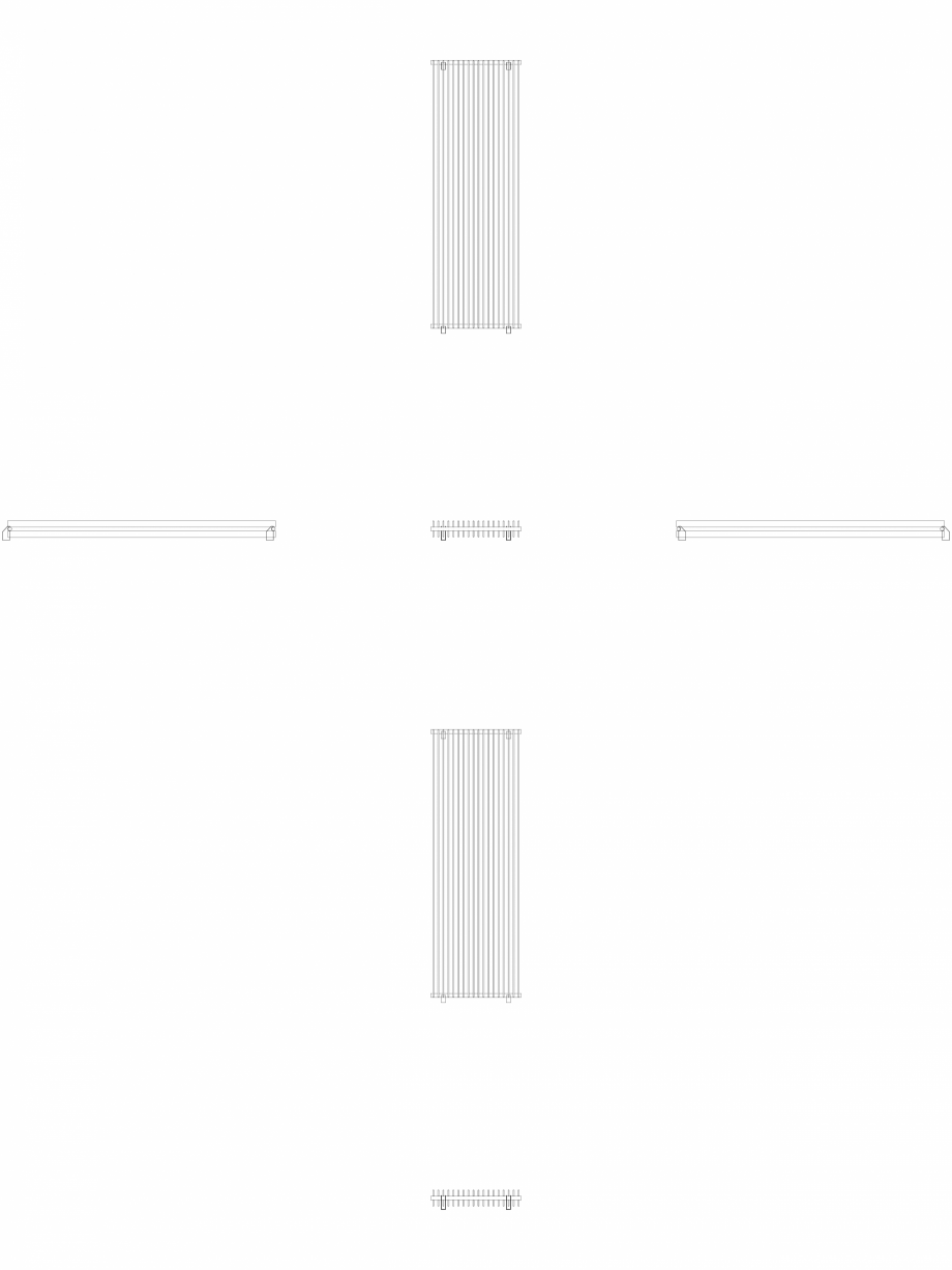 Pagina 1 - CAD-DWG calorifer_decorativ_TULIPA-TV2_2400-810_2D VASCO Detaliu de produs TULIPA...