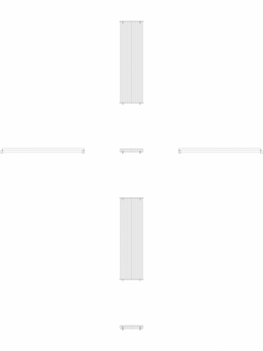 Pagina 1 - CAD-DWG calorifer_decorativ_TULIPA-TV2_2800-810_2D VASCO Detaliu de produs TULIPA...