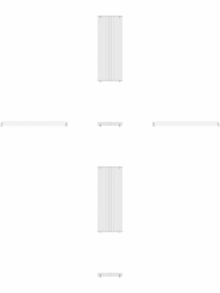 Pagina 1 - CAD-DWG calorifer_decorativ_TULIPA-TV2_2600-990_2D VASCO Detaliu de produs TULIPA...