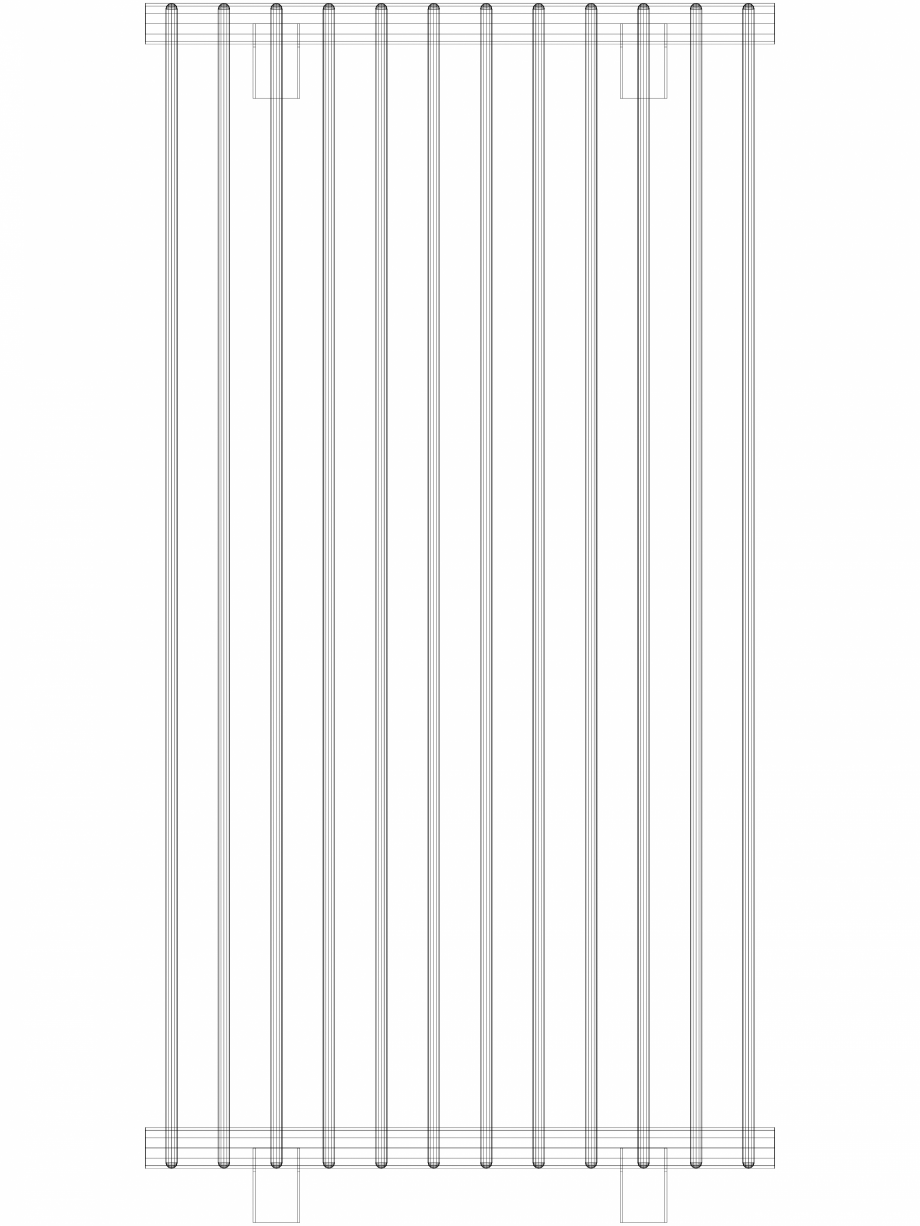 Pagina 1 - CAD-DWG calorifer_decorativ_TULIPA-TV1_1000-540_3D VASCO Detaliu de produs TULIPA...