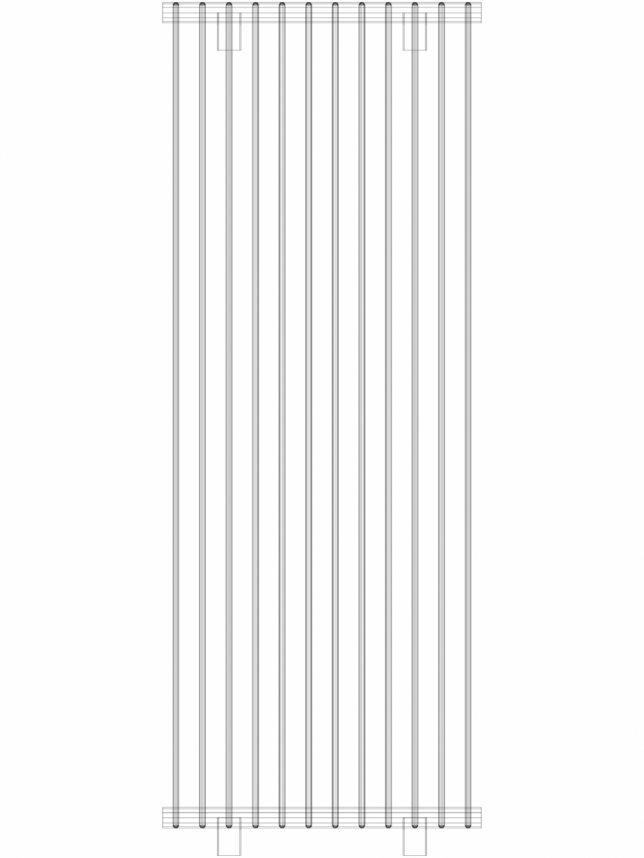 Pagina 1 - CAD-DWG calorifer_decorativ_TULIPA-TV1_1400-540_3D VASCO Detaliu de produs TULIPA...
