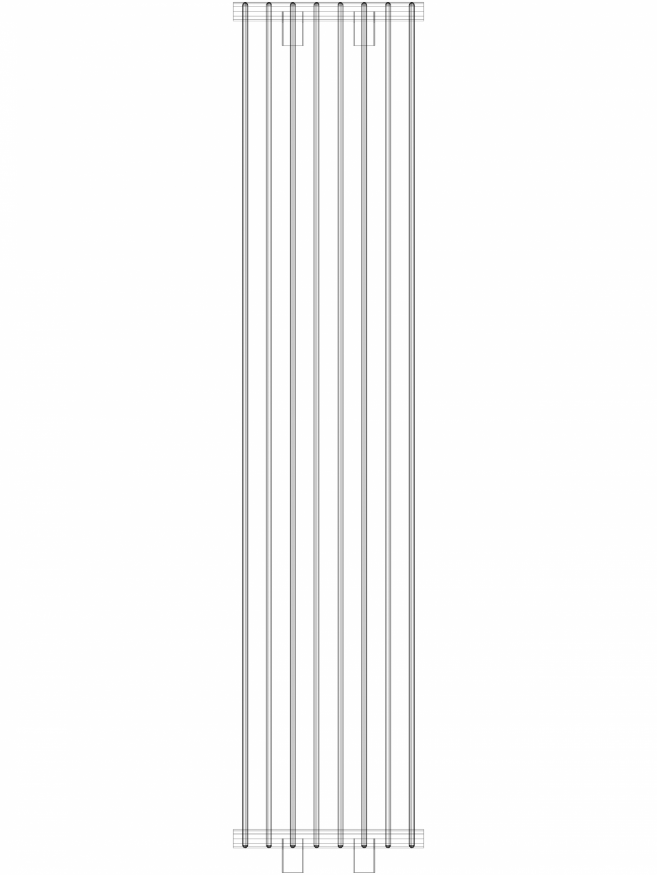 Pagina 1 - CAD-DWG calorifer_decorativ_TULIPA-TV1_1600-360_3D VASCO Detaliu de produs TULIPA...